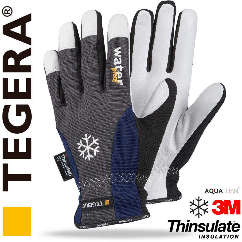 handschuhe leder gefüttert Tegera 295 Arbeitshandschuhe Leder Winterhandschuhe Gefüttert