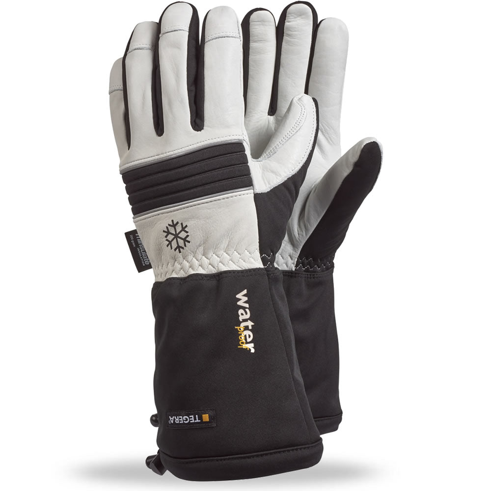 gefütterte handschuhe Tegera 595 Arbeitshandschuhe Winterhandschuhe Dick Gefüttert