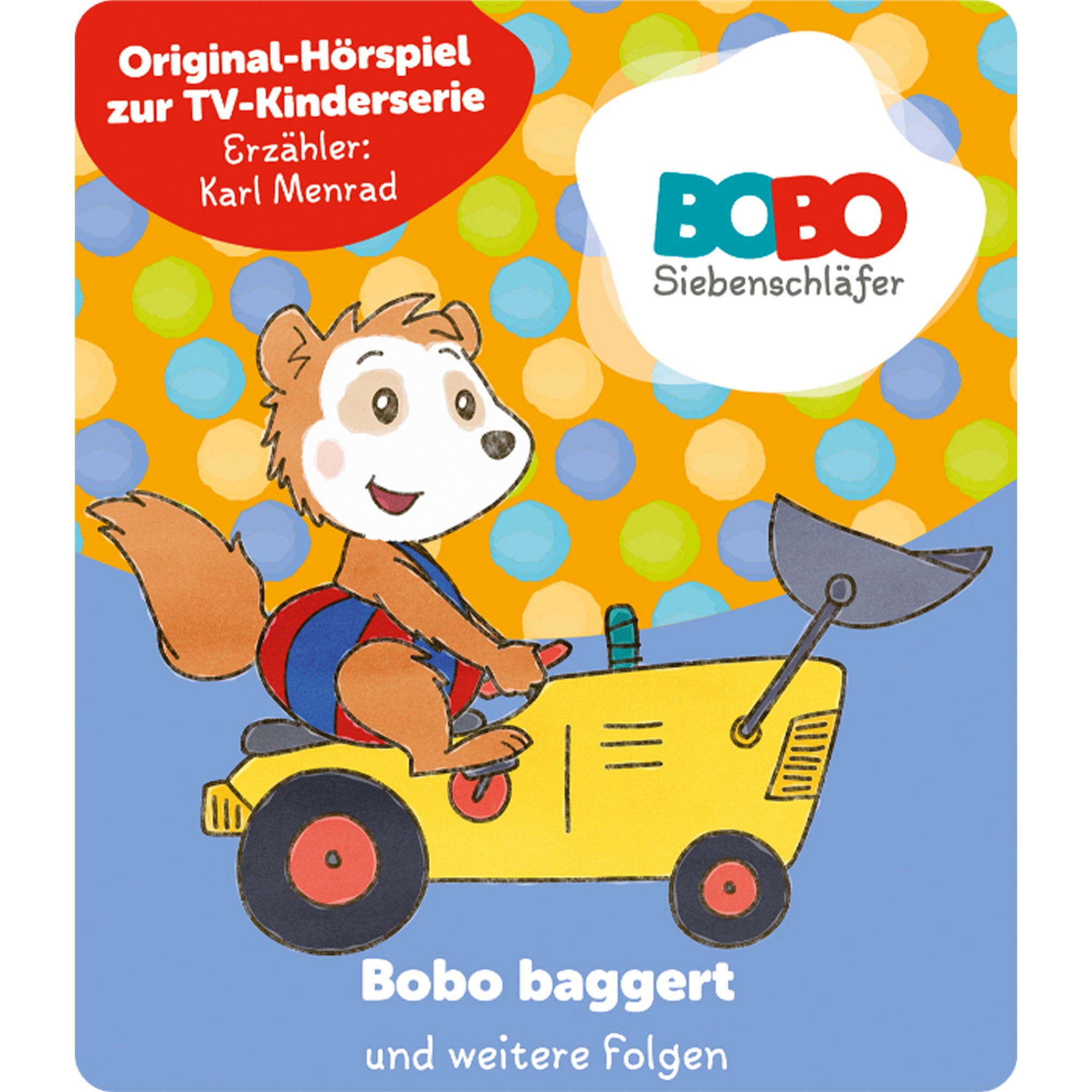 Tonies Hörfigur – Bobo Siebenschläfer: Bobo baggert & weitere Folgen (Neuauflage)