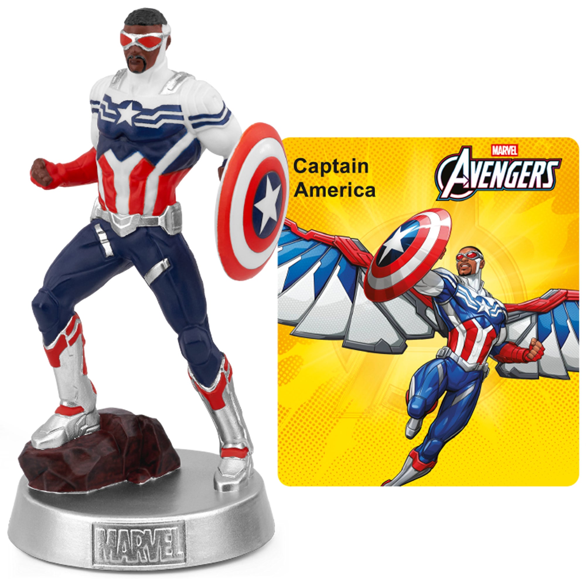 tonies® Marvel – Captain America Hörfigur für die Toniebox | Hörspiel ab 7 Jahren