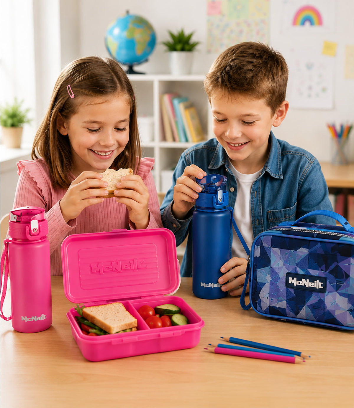 Trinkflaschen & Brotdosen für Kinder