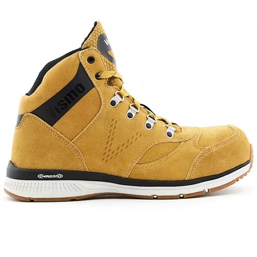 Vismo Arbeitsschuhe Sicherheitsschuhe S3 Leder Beige