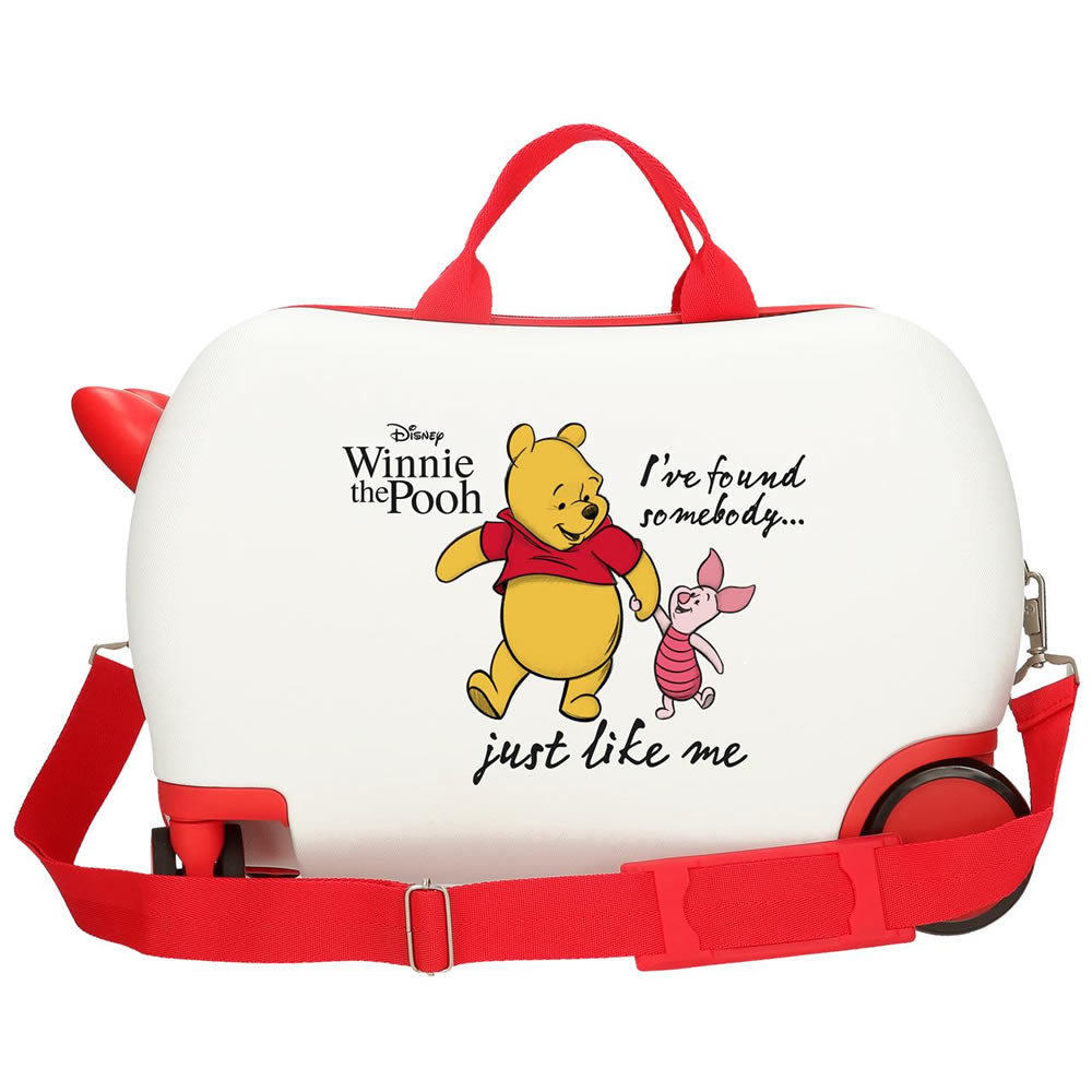 Winnie Pooh Sitzkoffer Kinder Hartschalen Koffer Ziehkoffer