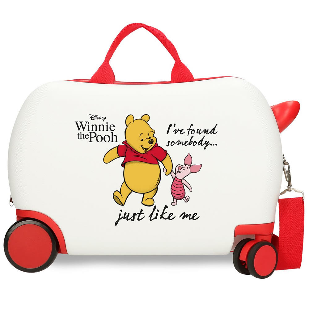 Winnie Pooh Sitzkoffer Kinder Hartschalen Koffer Ziehkoffer