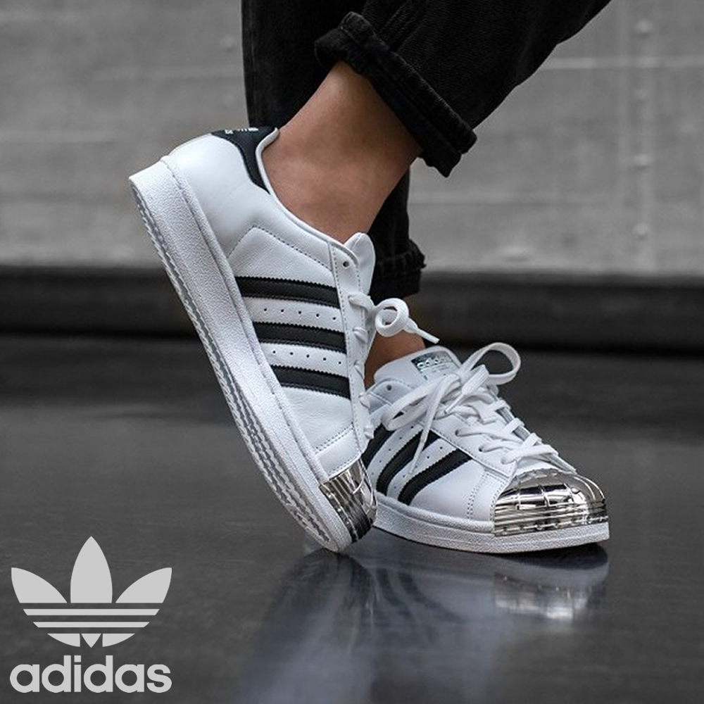 Knirpsenland Babyartikel Sneakers | Weiß Adidas Superstar Schuhe Metal