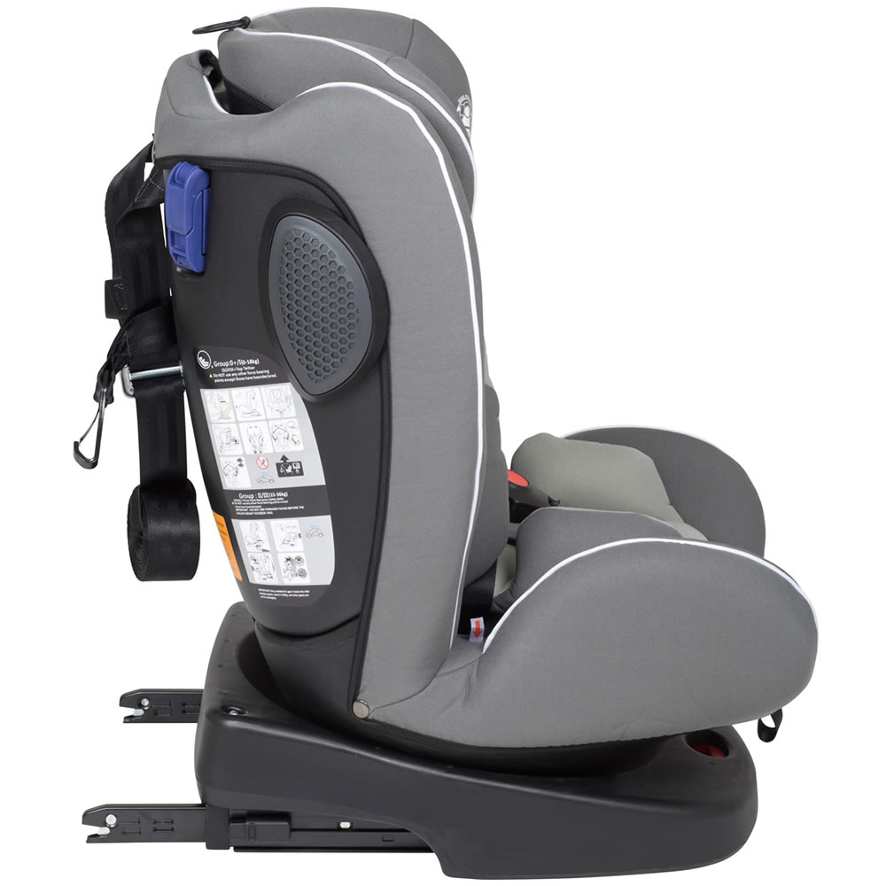 Isofix Nova Kindersitz BabyGo | Babyartikel Iso360 Grau Knirpsenland Reboarder