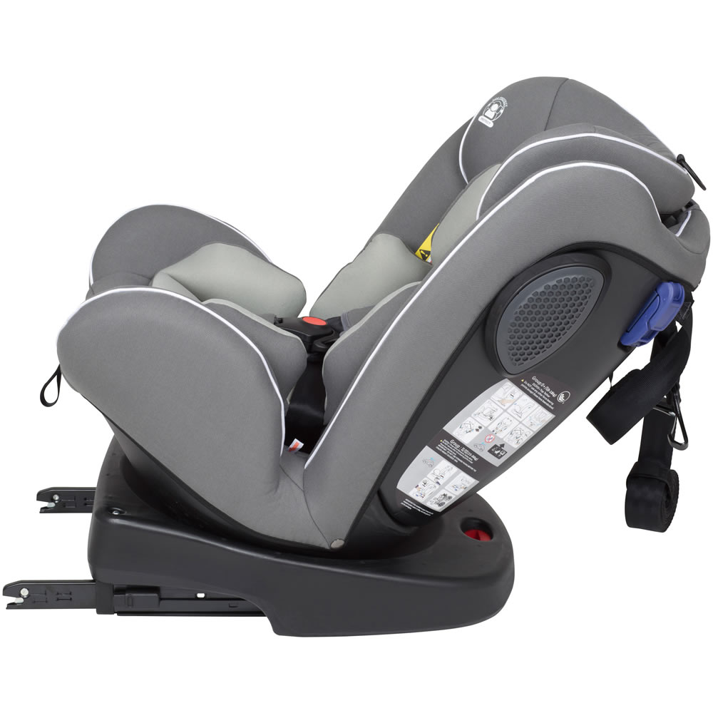 BabyGo Iso360 Isofix | Nova Knirpsenland Reboarder Kindersitz Schwarz Babyartikel