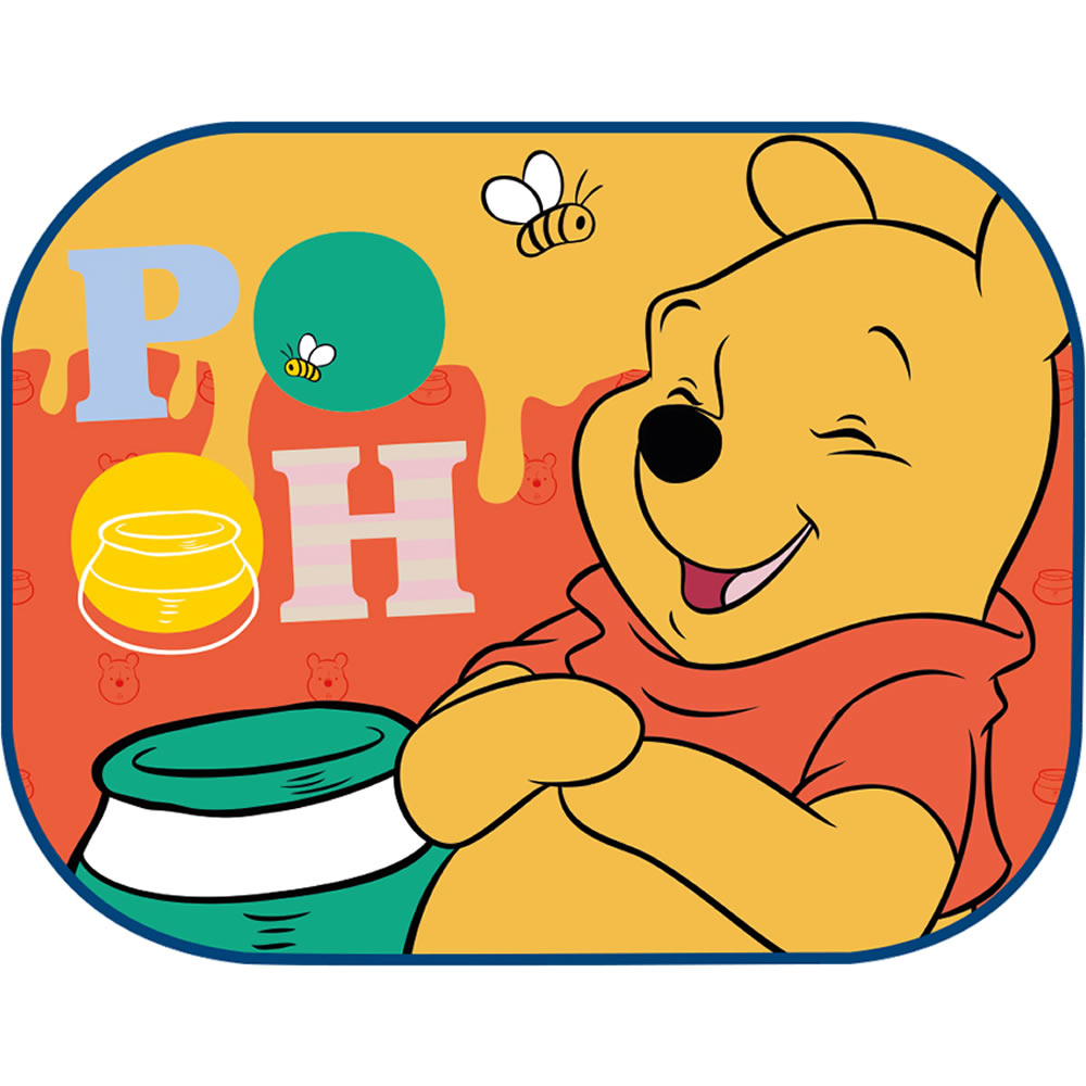Kaufmann Baby Sonnenschutz für Seitenscheibe, Winnie the Pooh, 2er