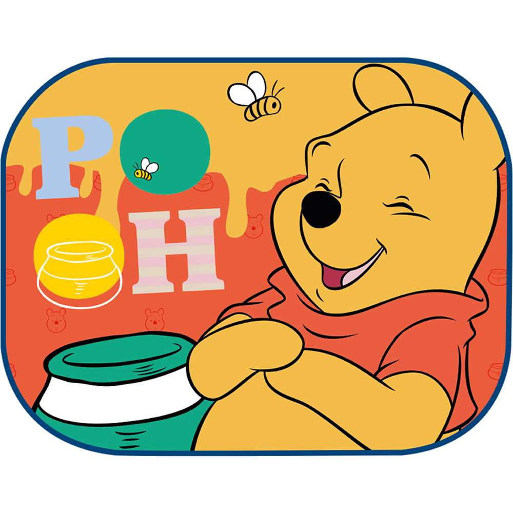Disney Baby 2 Aufrrollbarer Sonnenschutz Winnie the Pooh